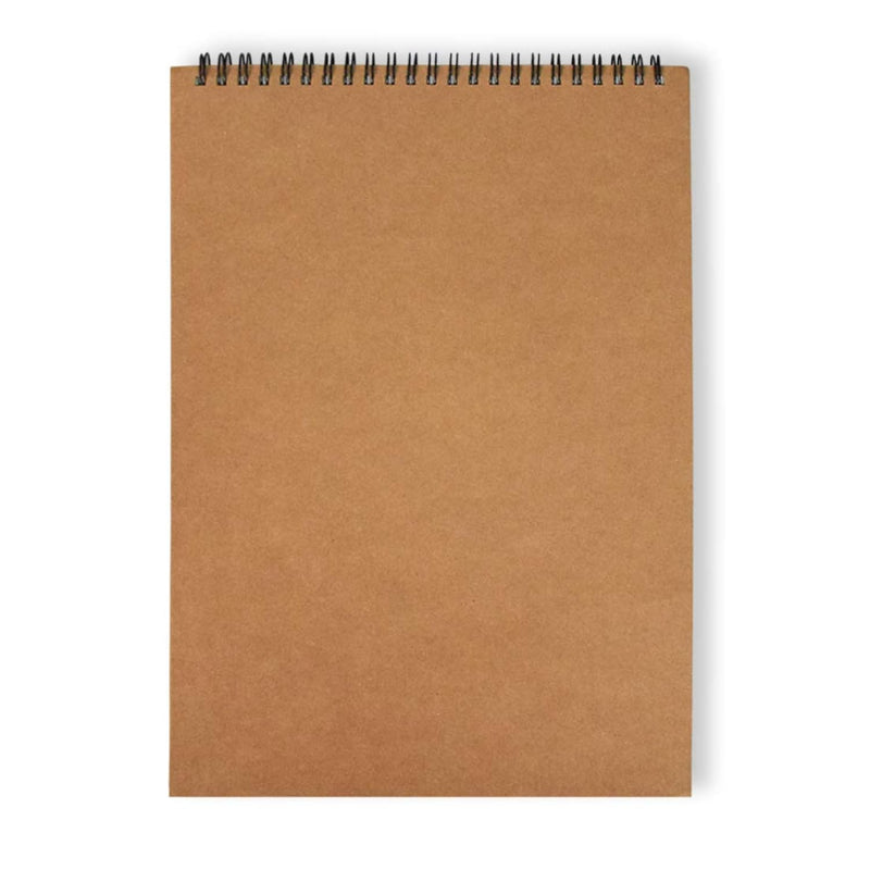 Professional Spiral Bound A4 Sketch Book Blank Artist Sketch Pad With Hardback