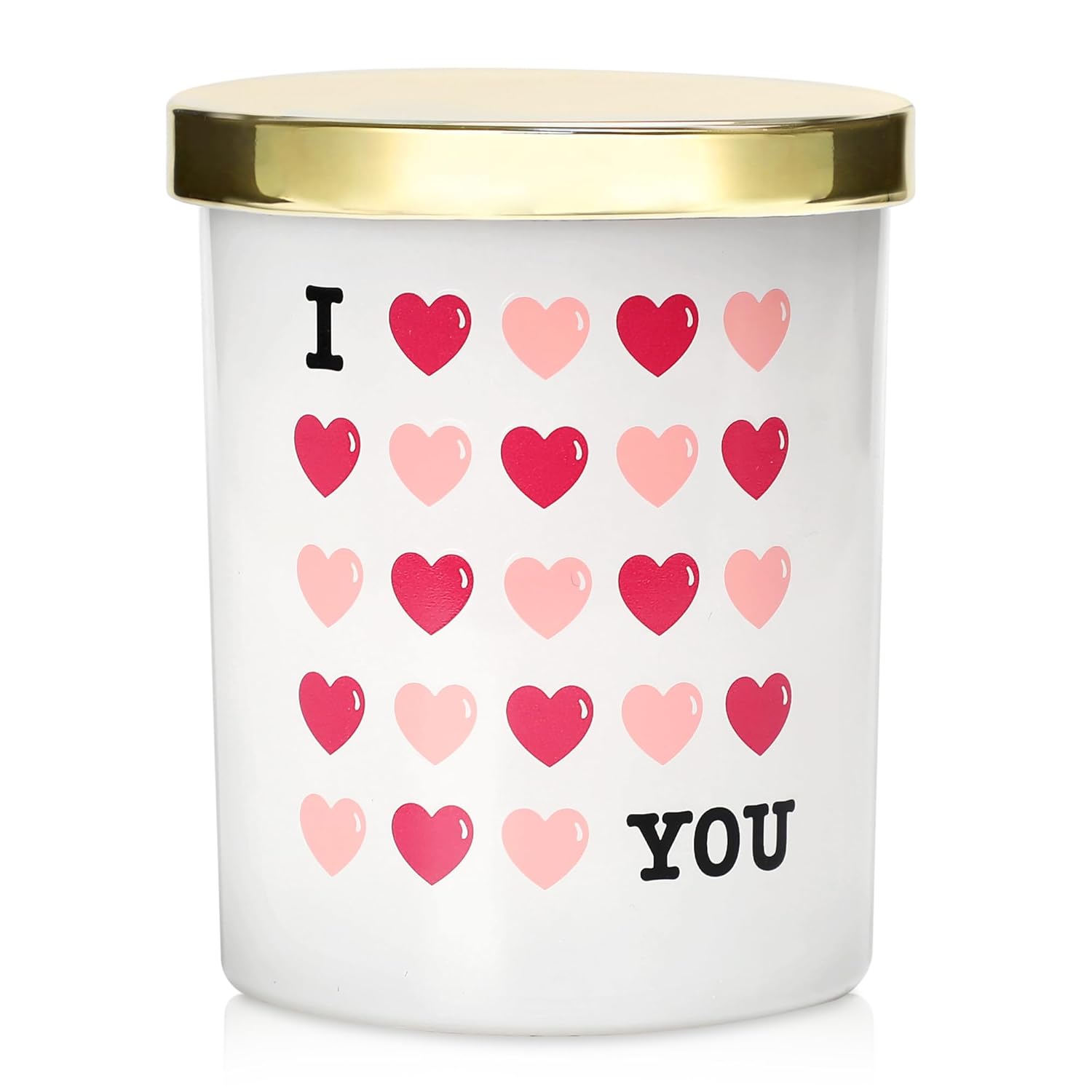 Valentines Day Scented Candle Gift - 10Oz Wild Rose Vine Scented Candle Gift For Wedding Engagement Valentines Day Party, Anniversary Candles Gifts For Girlfriend Wife Couples