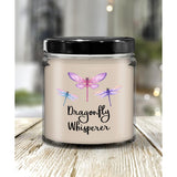 Dragonfly Whisperer - Soy Wax Candle - Hand Poured Novelty Candle