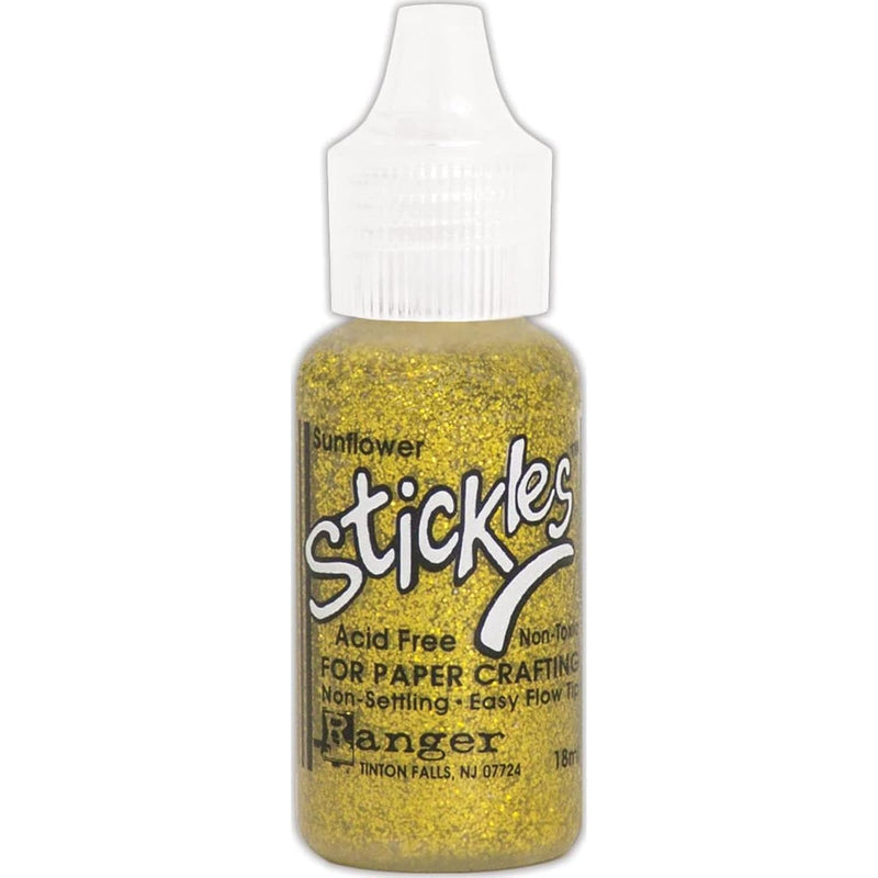 Stickles Sunflower Glitter Glue, 2.5 X 2.5 X 7.3 Cm, Yellow, 400 Millilitre