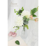 Artificial Dahlia Flowers 25Pcs Real Looking Ivory Foam Fake Roses With Stems For Diy Wedding Bouquets White Bridal Shower Centerpieces Floral Arrangements Party Tables Home Decoration