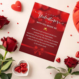 Valentines Day Card For Husband Boyfriend, Romantic Valentines Day Card For Wife Girlfriend, Valentine'S Day Gift For Him Men