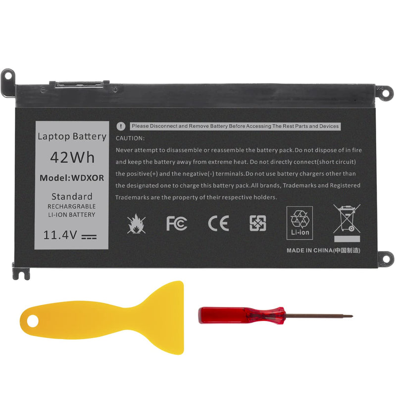 Wdx0R Wdxor Notebook Battery For Dell Inspiron 15 5565 5567 5568 5578 7560 757