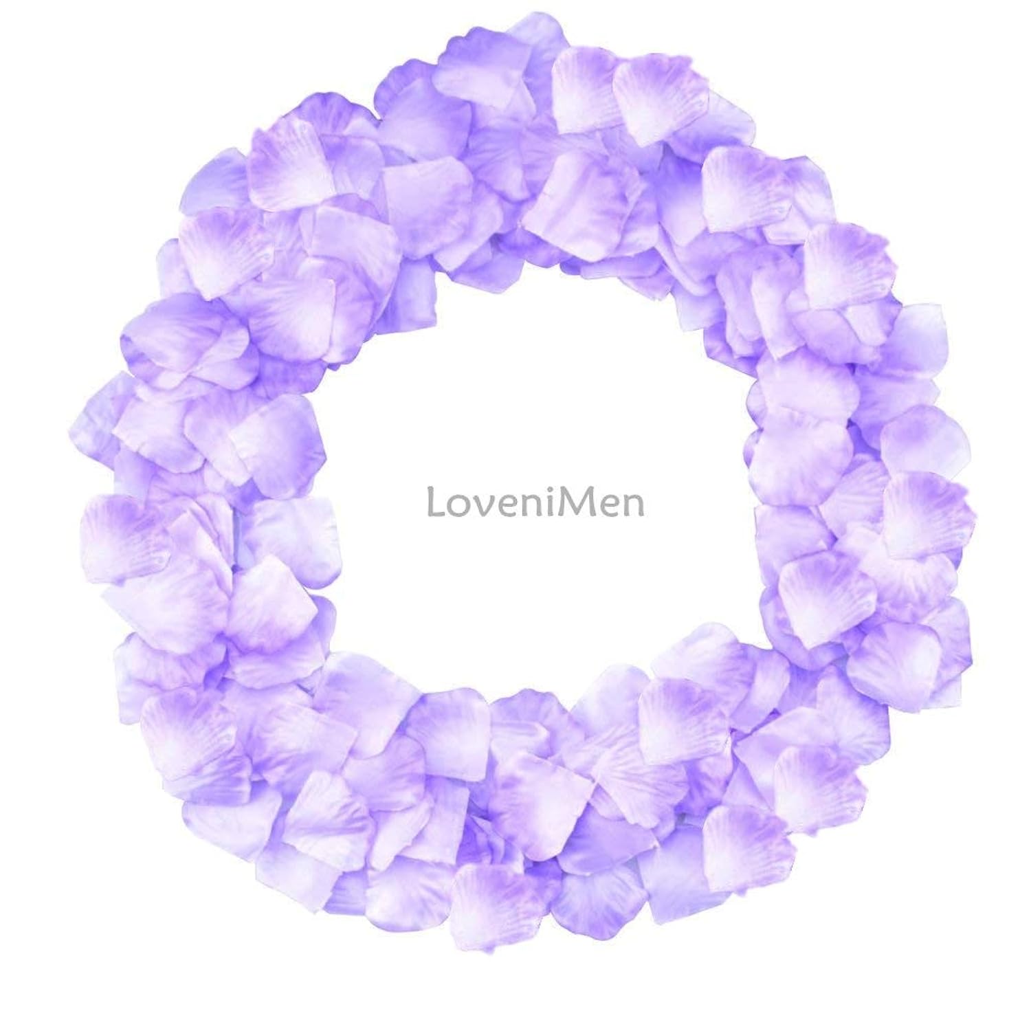 Rose Petals, 2000Pcs Silk Artificial Petals Flowers Home Party Decorations Wedding Bridal Decoration Wholesale Valentine Anniversary Ceremony Purple White