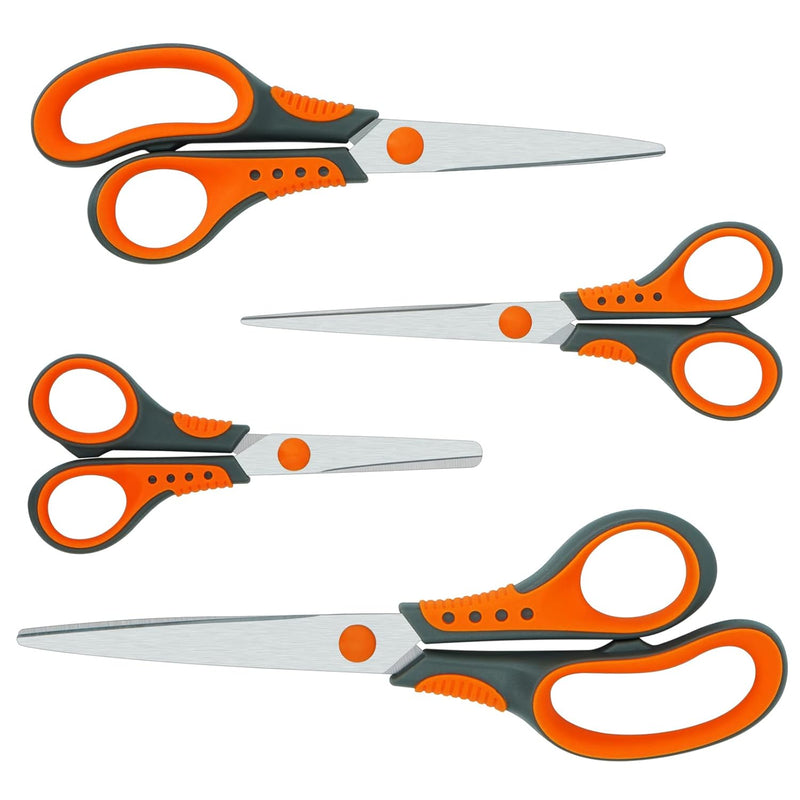 Scissors, Multi-Purpose Office Scissors, Comfortable Grip Household Scissors,