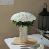 60 Pcs Artificial Roses In Bulk, Fake Silk Roses Realistic Roses Stem Faux Roses Bouquet For Wedding Centerpieces Flower Arrangement Home Decor (White)