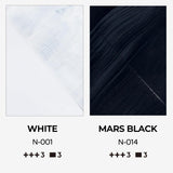 White & Black Large Acrylic Paint (16.9 Oz, 500 Ml), Rich Pigments, Non Toxic Craft Paint For Multi Surface, Canvas, Wood, Leather, Ceramic, Fabric - Art Painting Supplies For Beginners, Artists & Adults