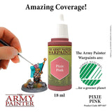 Warpaints Pixie Pink - Acrylic Non-Toxic Heavily Pigmented Water Based Paint For Tabletop Roleplaying, Boardgames, And Wargames Miniature Model Painting