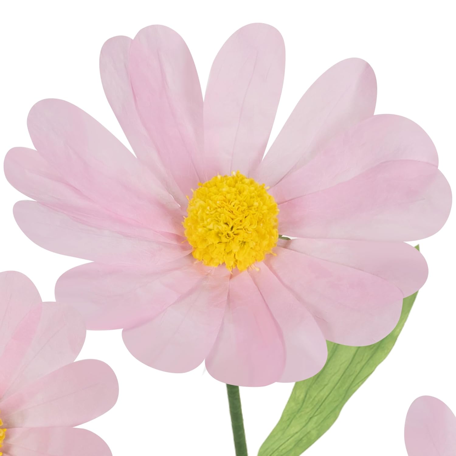 Giant Flowers For Decoration,Large Daisy Flowers Artificial,Big Paper Flower For Wedding,Birthday Party,Garden,Office,Home,Shop Window Display(Pink)