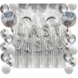 Last Disco Bachelorette Party Kit - Silver Disco & Western Cowgirl Bachelorette Party Supplies