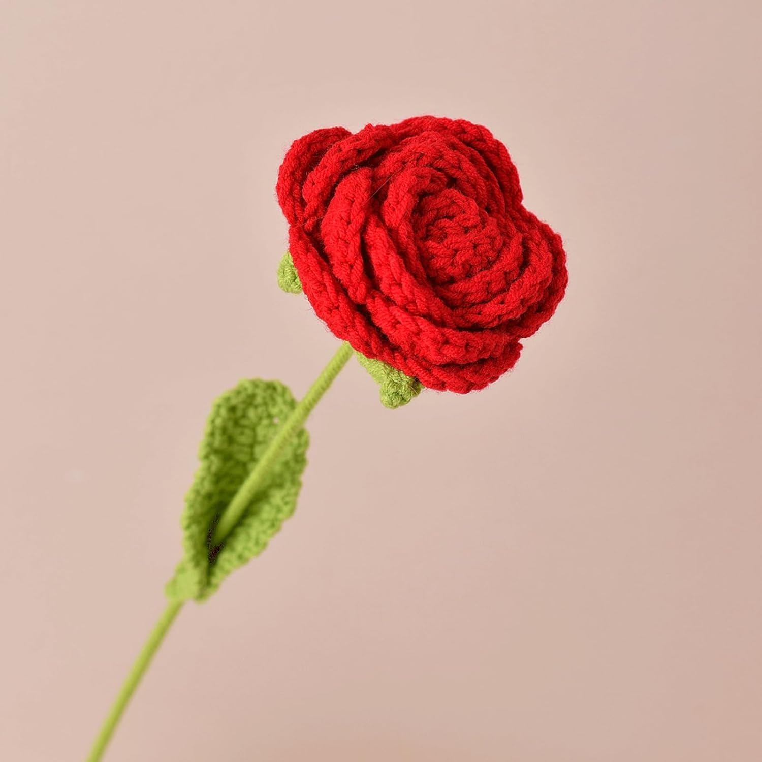 3Pcs Crochet Rose Bouquet, Crochet Flower Bouquet, Rose Flower For Gift, Knitted Flowers Bouquet For Valentine'S Day Wedding Women'S Day Mothers Day Anniversary Birthday Graduation