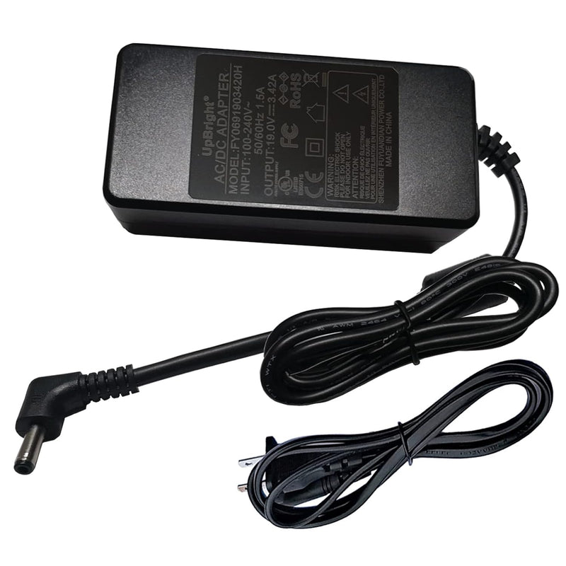 19V Ul Ac Adapter Compatible With Gateway Gwnc31514 Gwnc31514-Bl Bl.9Esag.365