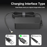 Lenovo 65W USB-C Laptop Charger AC Power Adapter for Yoga ThinkPad IdeaPad