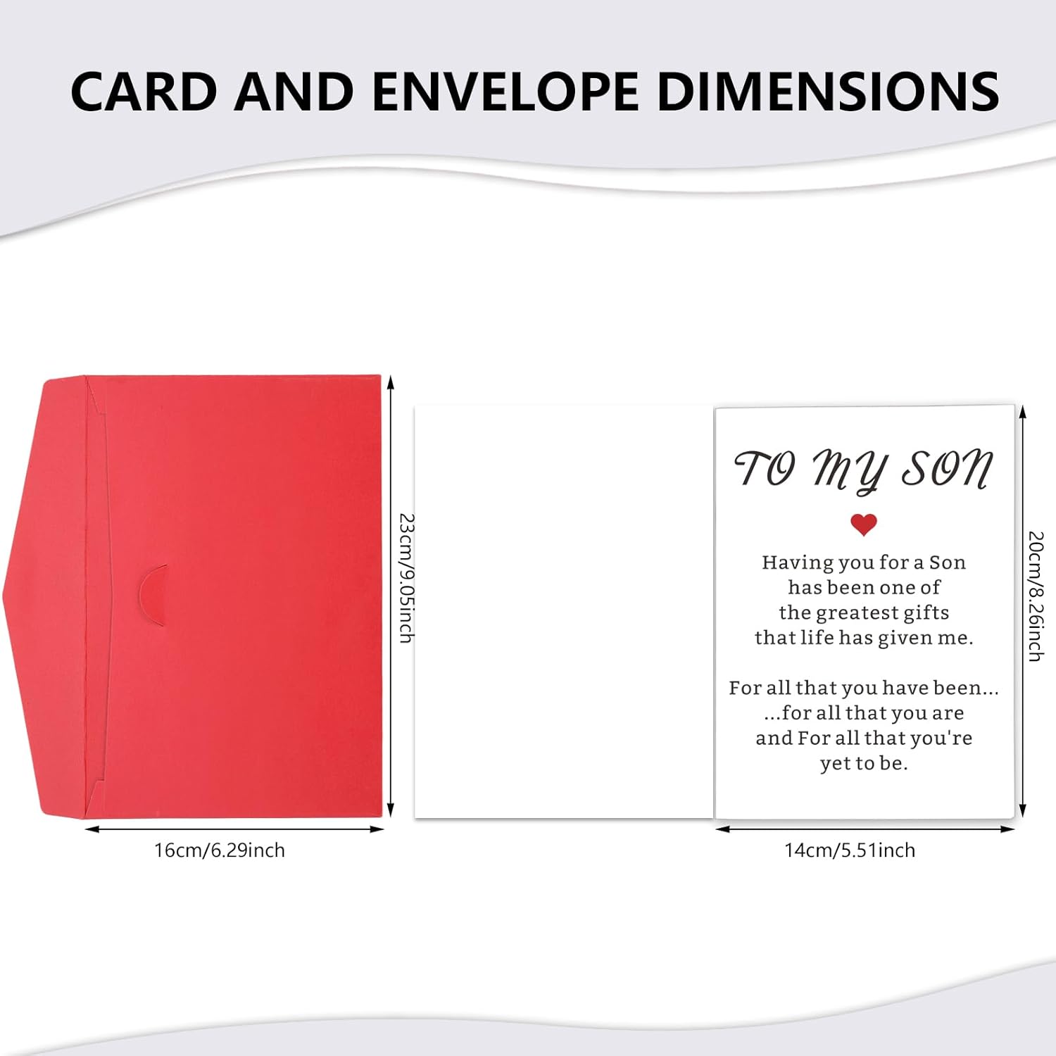 Valentines Day Cards For Son Gifts From Mom Dad Birthday Card Gift For Daughter Inspirational Card Gift For Boys Sweet 16 Gifts College Students Present For Boy Son Valentine'S Decoration