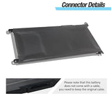 JPFMR 11.4V 42Wh 3Cell Replacement Laptop Battery for Dell Chromebook 3400 3100 2-in-1 and Inspiron Series