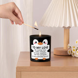 Valentines Day Gifts For Him Her, To My Love Penguin Candle 10Oz, Romantic Anniversary Birthday Gifts For Boyfriend Girlfriend Husband Wife, I Love You Couple Gift, Soy Wax Scented Candles