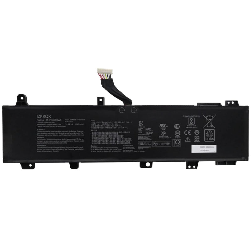 C41N1906-1 90Wh Battery Replacement For Asus Tuf Gaming A15 Fa506 Fa506Ii Fa50