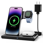 Wireless Charger iPhone Charging Station: 3 in 1 Charger Stand Multiple Devices for Apple