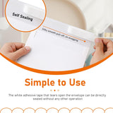 White Blank Cards And Envelopes 5 X 7 Heavyweight Folded Cardstock And Printable A7 Envelopes Self Seal 20 Packs For Greeting Cards, Wedding Invitations, Thank You Cards, Party