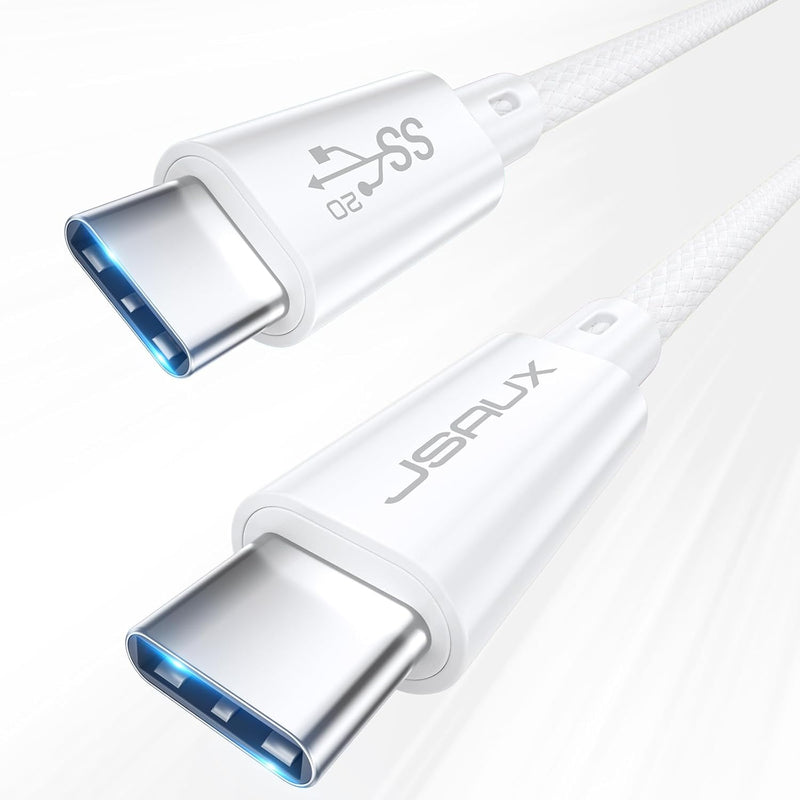 20Gbps Data Transfer Cable, Usb C To Usb C 3.2 Gen 2 Cable Compatible With Iph