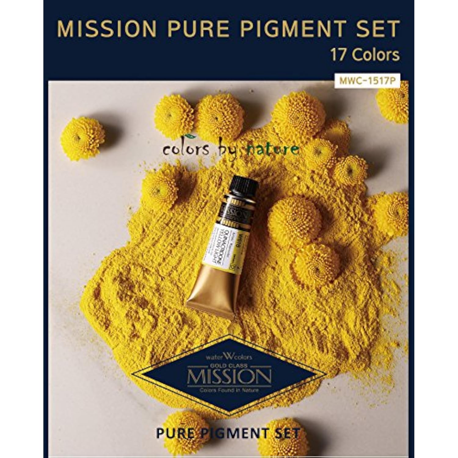 Mission Gold Class Pure Pigment Water Color Mwc-1517P, 15Ml 17 Colors