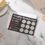 Funny Naughty Gift For Him, Naughty Scratch Card, Birthday Scratch Card, Birthday Gift For Him, Gift For Boyfriend, Gift For Him, Surprise Your Boyfriend, Husband, Or Other Half With This Funny , Funny Scratch Card.Valentine'S Day Scratch Card (3 B)