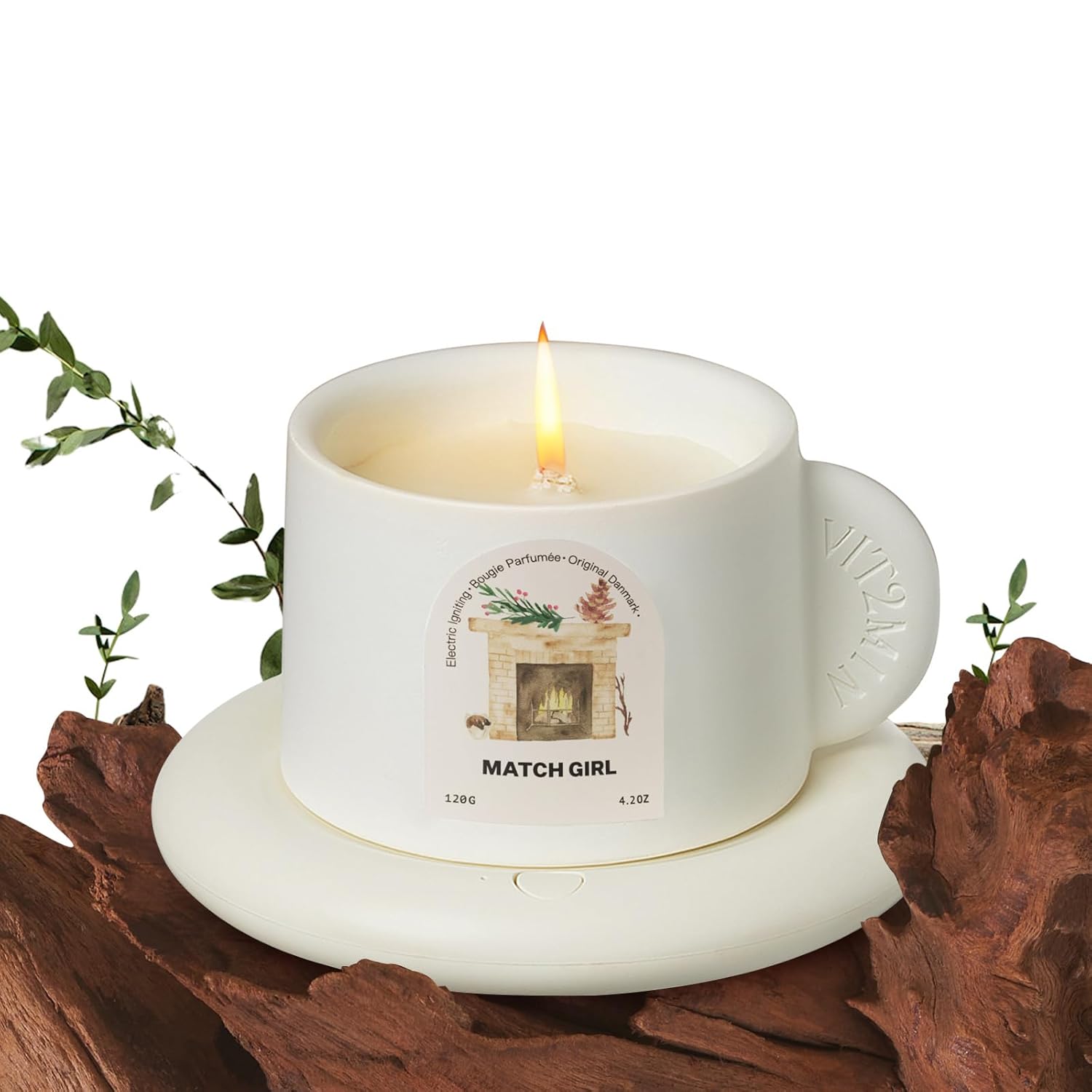 Scented Candle Christmas Scented Candles Luxury Scented Soy Jar Candles Electronic Lignition Candle For Home Scented Long Burning Time?Candle Gifts For Valentine Friendship Mom'S Birthday