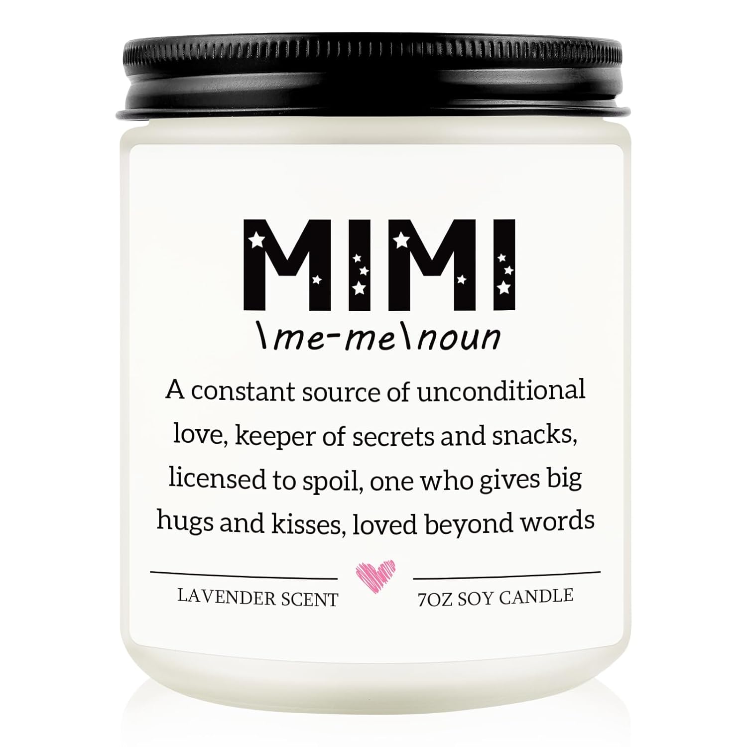 Mimi Gifts For Grandma, Funny Mimi Mothers Day Gifts, Christmas Thanksgiving Gift For Nana Nanny Granny Grandma Grandmother From Grandkids, Handmade Candle Gift
