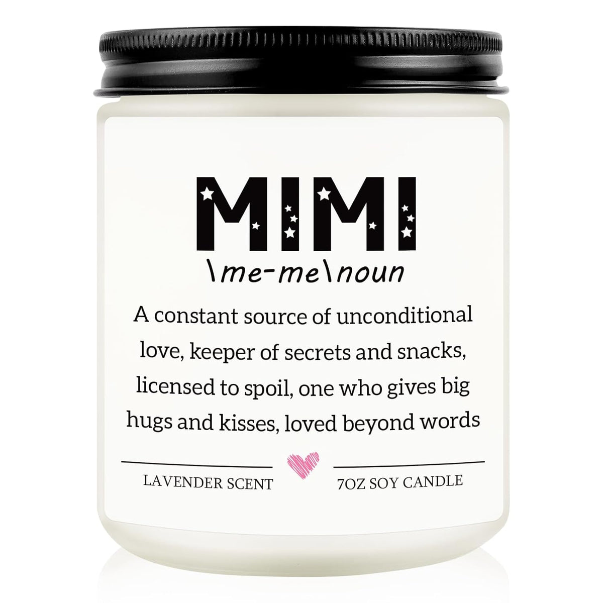 Mimi Gifts For Grandma, Funny Mimi Mothers Day Gifts, Christmas Thanksgiving Gift For Nana Nanny Granny Grandma Grandmother From Grandkids, Handmade Candle Gift