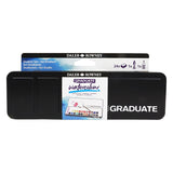 Daler-Rowney Graduate Watercolor Travel Set, 24 Count Half Pans - Watercolor Paint Set With Brush & Mixing Trays