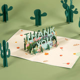 Thank You Pop Up Cards - Pop Up Thank You Card With Envelopes For All Occasions, 3D Pop-Up Thank You Greeting Cards For Wedding Anniversary Thanks Giving Birthday Christmas Valentine'S Day