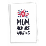 Mother'S Day Greeting Card With 5 X 7 Inch Envelope (1 Card) Momamazing Mom-Amazing Day C10351Bmdg
