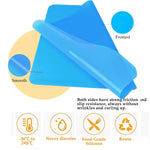 Silicone Mat, 15.7"X 11.8" Silicone Craft Mat For Playdough A3 Large Nonstick Resin Molds Sheets For Epoxy Resin Jewelry Casting