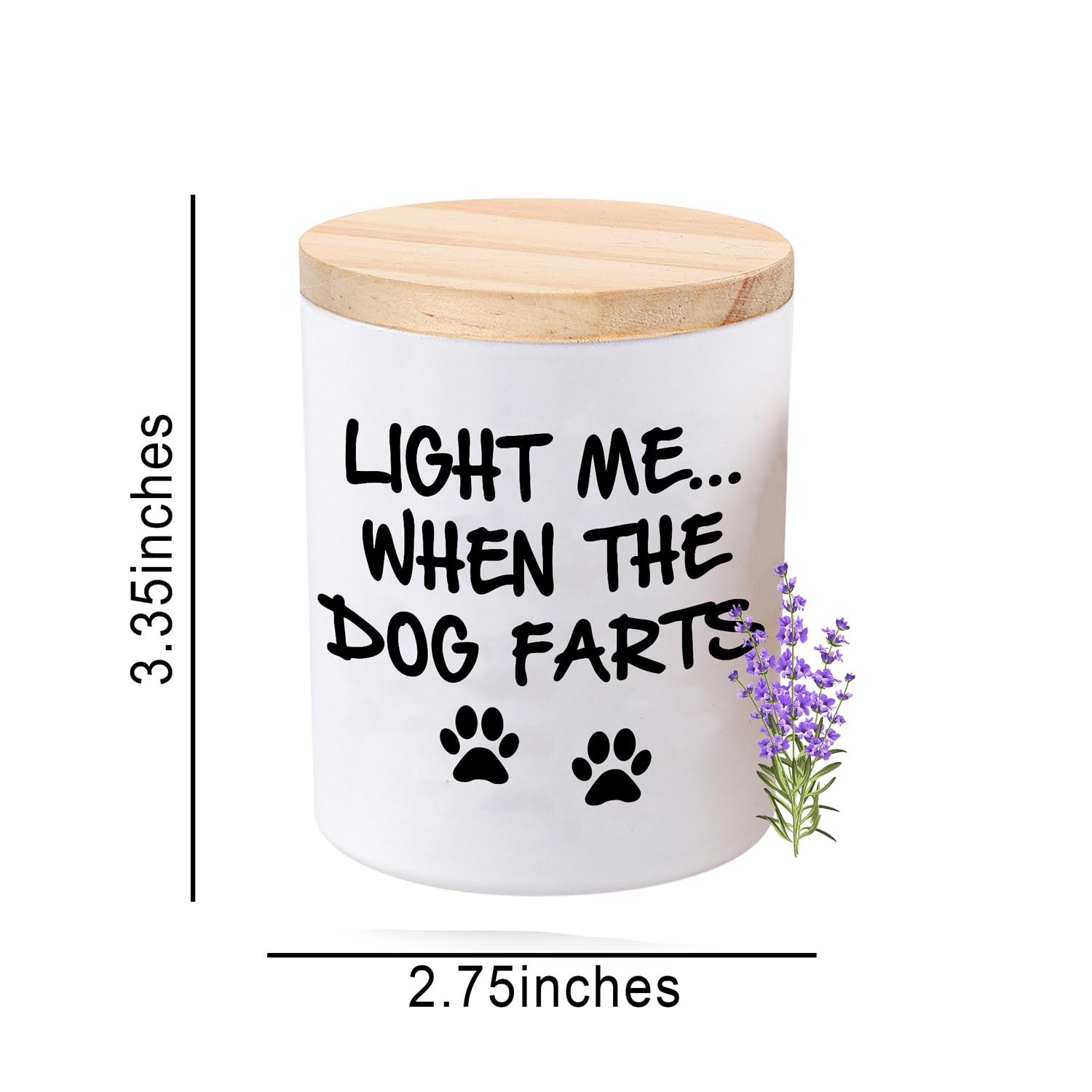 Funny Gifts For Women Unique Dog Mom Dog Lovers Mothers Day Christmas Birthday Gifts For Her Girlfriend Sister Bestie Best Friend Wife Stocking Stuffers For Women Lavender Scented Soy Candles