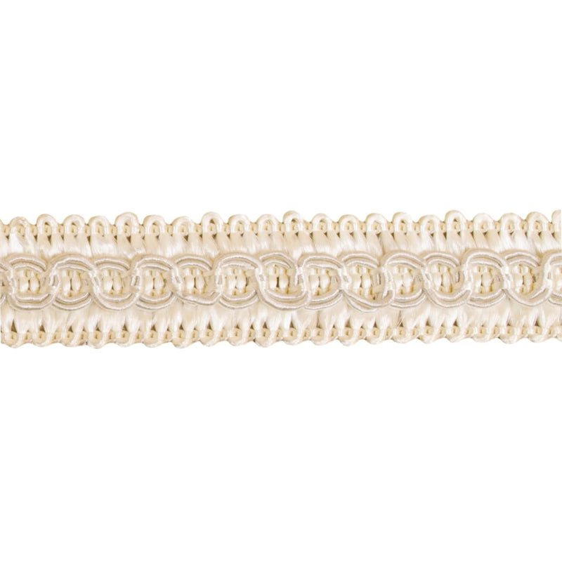 13.5 Yards Of 1/2 Inch Basic Trim Decorative Cream Color Gimp Braid, Style# 00