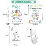 Baby'S First Abc Book Baby Shower Activity Keepsake Game, Abc Coloring Baby Shower Guest Book Alternative, Baby'S First Alphabet Coloring Book, Alphabet A To Z Coloring Pages