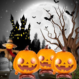 3Pcs Halloween Pumpkin Foil Balloons 21.6 Inch Party Decoration Supplies