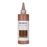 Raw Sienna Acrylic Paint: Matte Finish 250Ml/8.45Oz Soft Body Bulk Acrylic Colors In Ergonomic Bottle - Fluid Flow Art Paints For Artists Canvas Painting