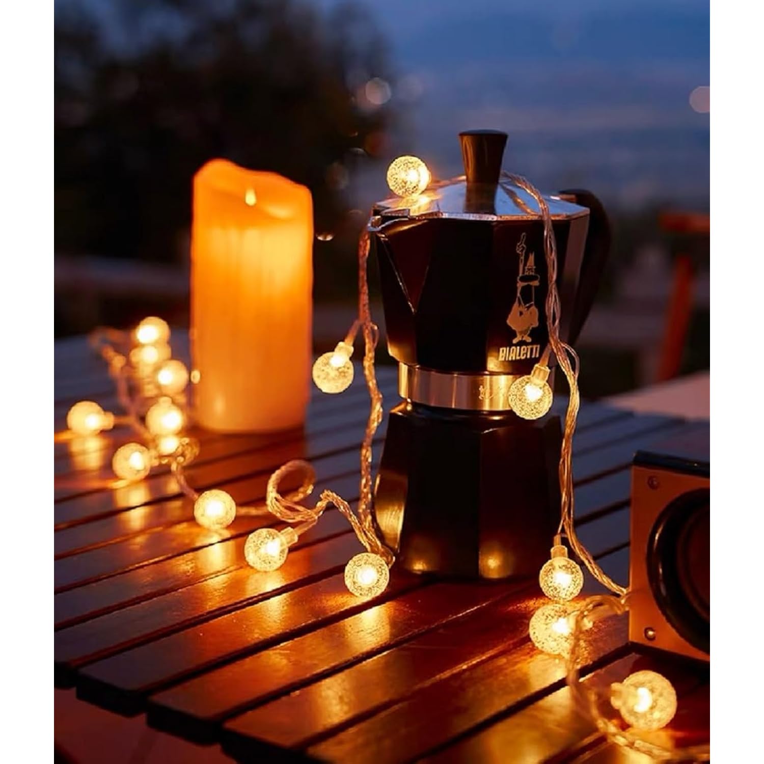 Globe String Lights, 10Ft 20 Led Usb Powered Globe Crystal Ball Fairy String Lights Warm White For Birthday Party Weddin