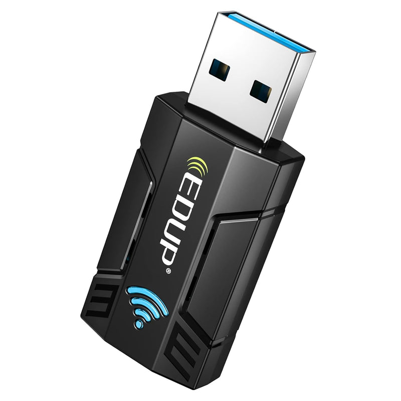 Usb 3.0 Wireless Wifi Adapter Ac1300Mbps For Pc, Usb Wi-Fi Dongle Ac Mini Netw