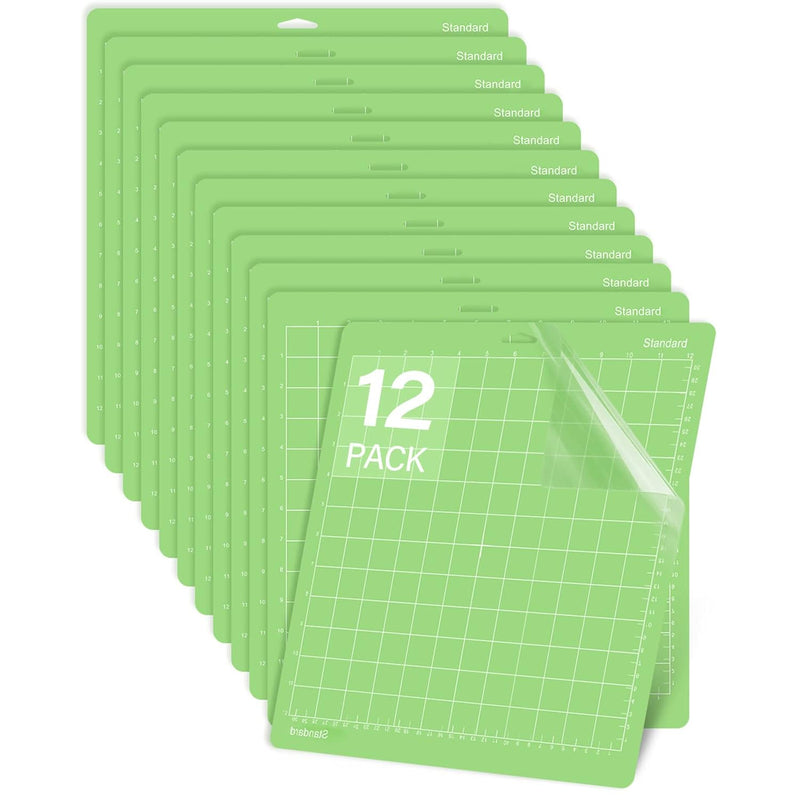 Cutting Mat For Cricut Maker 3/Maker/Explore 3/Air 2/Air/One 12 Pack 12X12 Cut