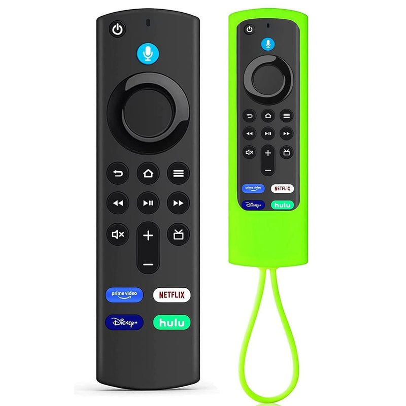 Voice Remote Control Replacement Fire Tv L5B83G With Cover Silicone Case, Fit