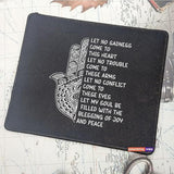 Hamsa Flowers Mouse Pad For Women - Brithday Gift For Zen, Yoga And Buddhist Symbols Mousepad - Hamsa Hand Meditation Gifts Mousemat 9.5 Inch