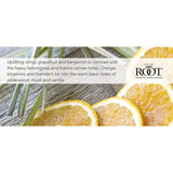 Root Candles Scented Candles Honeycomb Beeswax Blend Premium Handcrafted Candle, Small Veriglass, Tangerine Lemongrass