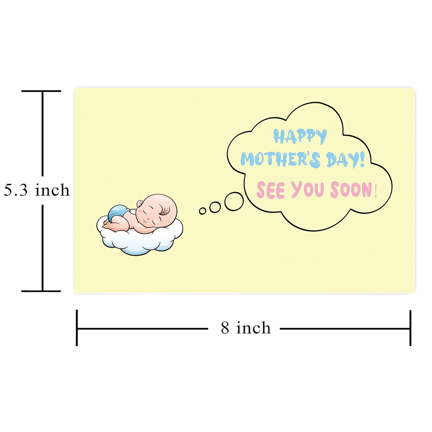Ure Tenk Mom To Be Mother'S Day Card, Happy Mother'S Day Card For Pregnant Mom, Prenatal Mother Card
