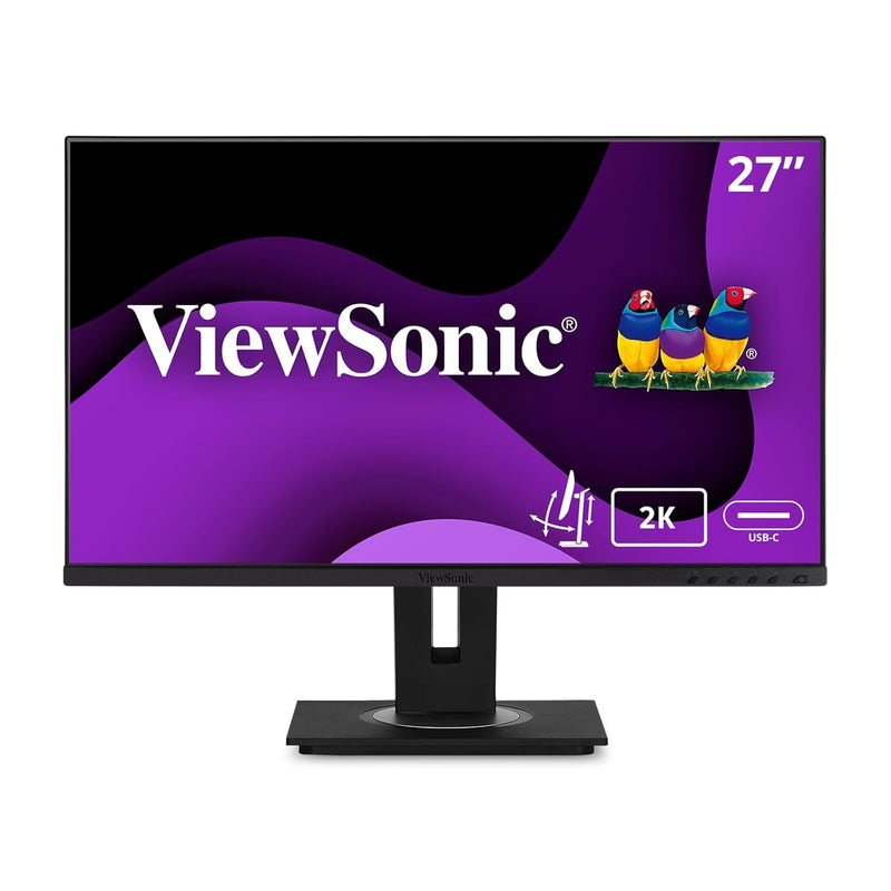 ViewSonic VG2756A-2K 27 Inch IPS 1440p Docking Monitor with 100W USB C, Ethern