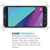 [2 Pcs For Samsung Galaxy J3 2017 Prime J327 J327R4 J327T1 J327W J3 Amp Prime 2 Sm-J327Az Emerge J327A J327P J3 V 2017 J327V J327Vpp Tempered Glass Screen Protector Protective Cover