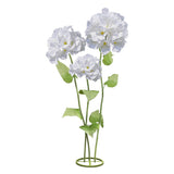 3Pcs Hydrangea Artificial Flower Decorations, Giant Flowers Wedding Decorations For Reception For Baby Shower Birthday Christmas Party Banquet Backdrop Shop Window Display Props (White)