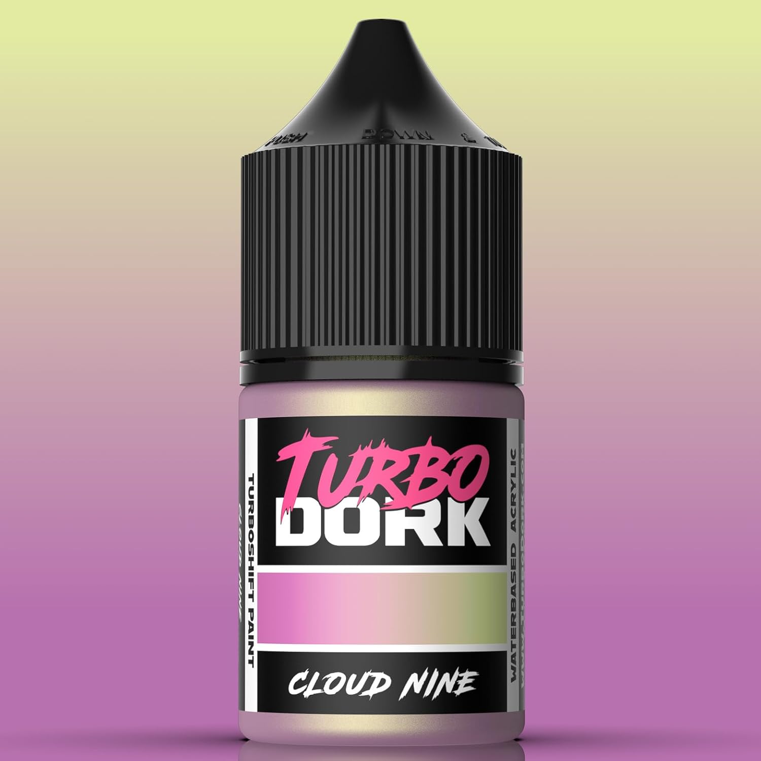 Cloud Nine Turboshift Acrylic Paint 22Ml Bottle - Water-Based Non-Toxic Metallic Color Shifting Paint