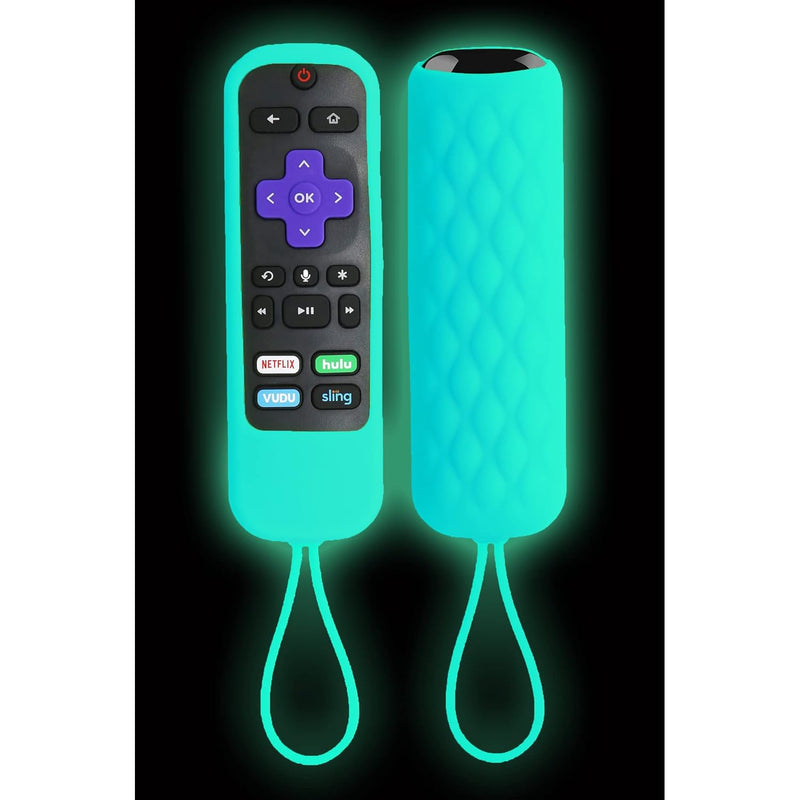 Glow Remote Cover For Roku Steaming Stick/Voice/Express/Premiere Remote - Sili